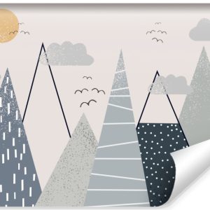 Fototapeta Pejzaż Górski W Stylu Skandynawskim 368x280cm 174615