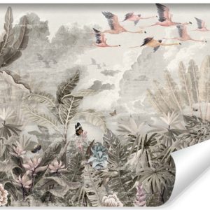 Fototapeta Ścienna Tropikalna Dżungla Vintage 254x184cm 174462 Fototapeta Ścienna Tropikalna Dżungla Vintage 254x184cm 174462