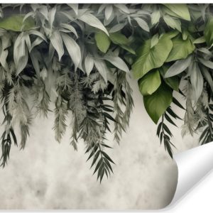 Fototapeta Ścienna Zielone Bujne Liście 3D 254x184cm 246113 Fototapeta Ścienna Zielone Bujne Liście 3D 254x184cm 246113