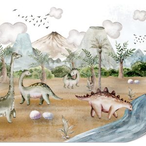 Fototapeta Świat dinozaurów 500x350cm 959992 Fototapeta Świat dinozaurów 500x350cm 959992