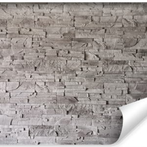 Fototapeta Szara CEGŁA Kamień Łupek 3D 135x90cm 255098 Fototapeta Szara CEGŁA Kamień Łupek 3D 135x90cm 255098