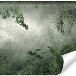 Fototapeta Tropikalna Dżungla Na Betonie 460x300cm 307674