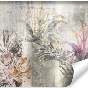 Fototapeta Tropikalne Liście Vintage 405x270cm 323819 Fototapeta Tropikalne Liście Vintage 405x270cm 323819