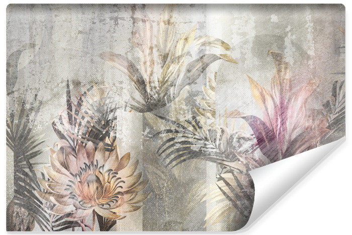 Fototapeta Tropikalne Liście Vintage 416x254cm 323835