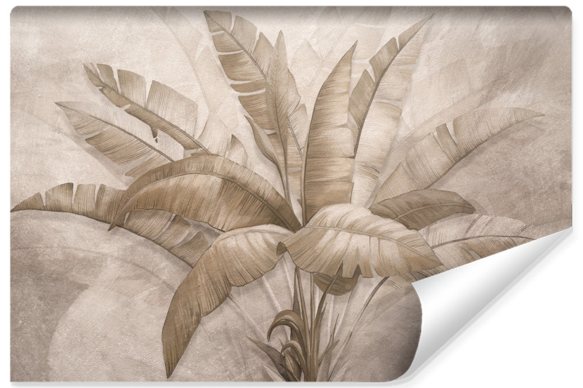 Fototapeta Tropikalne Liście W Stylu Boho 312x219cm 311032