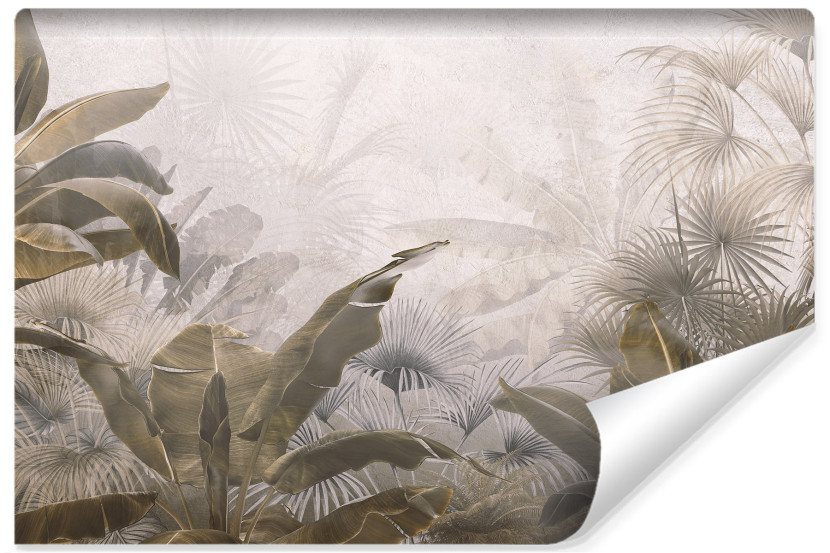 Fototapeta Tropikalne ROŚLINY Natura Retro 416x290cm 240202