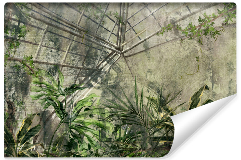 Fototapeta Tropikalne Rośliny Ogród Abstrakcja 90x60cm 172508