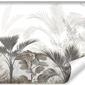 Fototapeta Tropikalne ROŚLINY Styl Vintage 400x280cm 240301