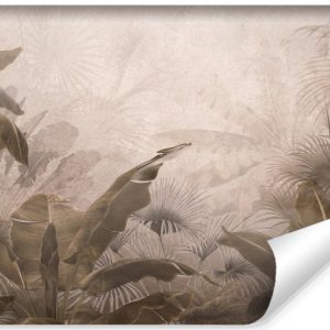 Fototapeta Tropikalne Rośliny W Stylu Vintage 460x300cm 308823 Fototapeta Tropikalne Rośliny W Stylu Vintage 460x300cm 308823