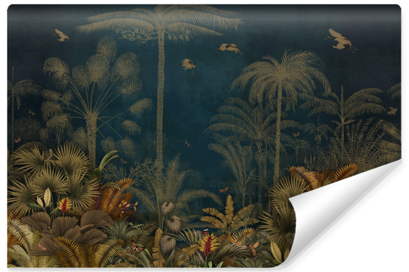 Fototapeta Tropikalny Las Styl Vintage 104x70.5cm 172858