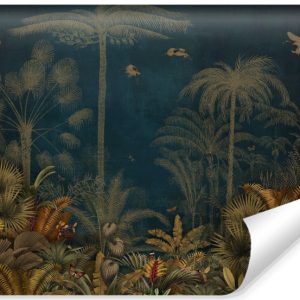 Fototapeta Tropikalny Las Styl Vintage 90x60cm 172904 Fototapeta Tropikalny Las Styl Vintage 90x60cm 172904