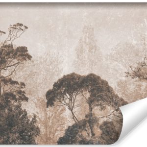 Fototapeta Tropikalny Las We Mgle Vintage 312x219cm 321194 Fototapeta Tropikalny Las We Mgle Vintage 312x219cm 321194