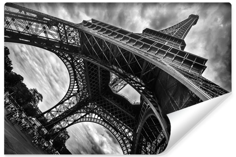Fototapeta WIDOK Z Dołu Na Wieżę Eiffla 3D 405x270cm 240209