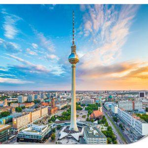 Fototapeta Wieża telewizyjna w Berlinie 100x70cm 984518
