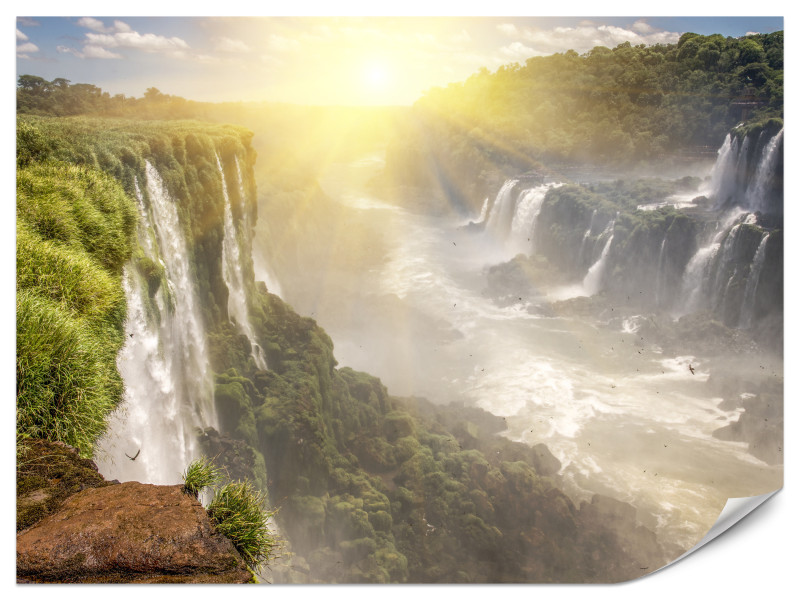 Fototapeta Wodospad 200x140cm 983439