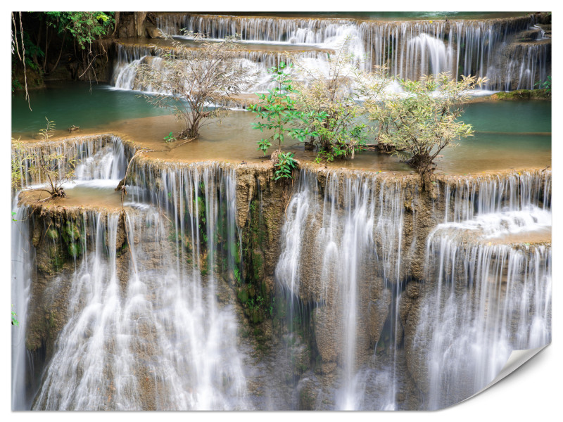 Fototapeta Wodospad Huai Mae Khamin 500x350cm 983173