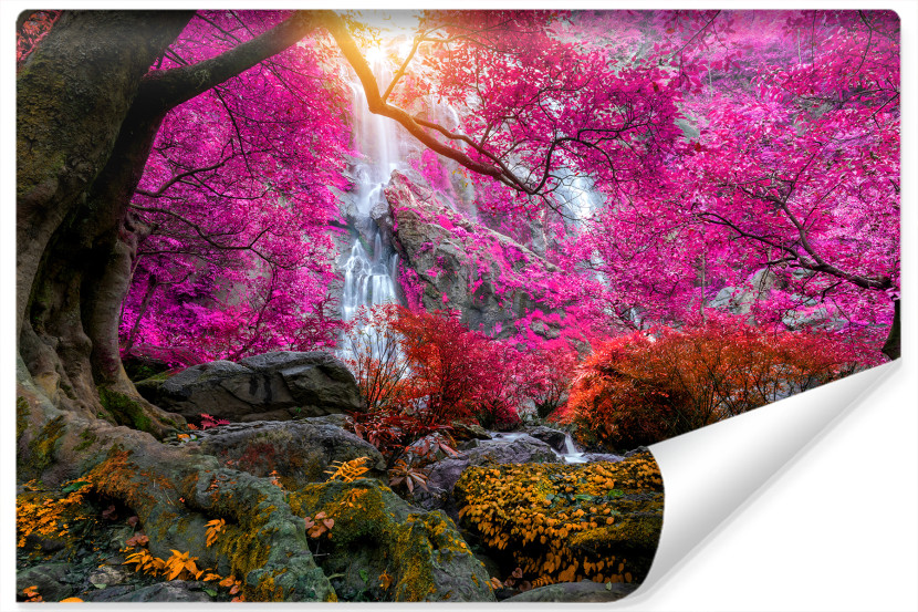 Fototapeta Wodospad Khlong Lan Pejzaż 3D 360x240cm 261868