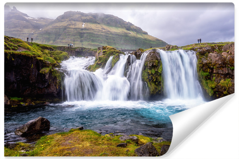 Fototapeta WODOSPAD Kirkjufellsfoss 3D 360x240cm 261937