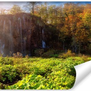 Fototapeta Wodospad Prstavac KRAJOBRAZ 3D 90x60cm 261627
