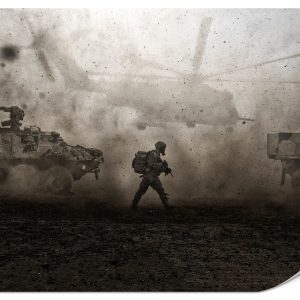 Fototapeta Wojsko na pustyni 100x70cm 986692 Fototapeta Wojsko na pustyni 100x70cm 986692