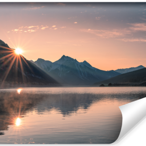 Fototapeta Wschód Słońca GÓRY Krajobraz 3D 405x270cm 238753 Fototapeta Wschód Słońca GÓRY Krajobraz 3D 405x270cm 238753