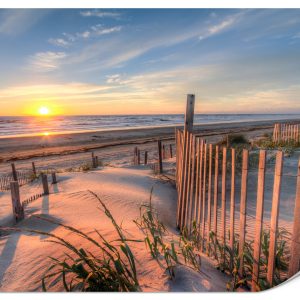 Fototapeta Wschód słońca na plaży 300x210cm 983300 Fototapeta Wschód słońca na plaży 300x210cm 983300