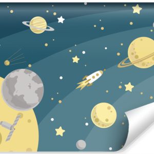 Fototapeta Wszechświat KSIĘŻYC Gwiazdy 3D 208x146cm 264504 Fototapeta Wszechświat KSIĘŻYC Gwiazdy 3D 208x146cm 264504