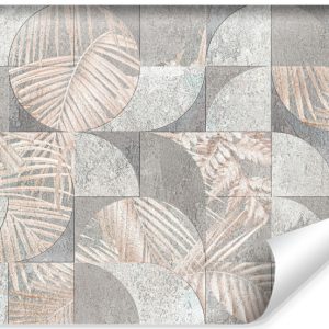 Fototapeta Wzór Geometryczny Na Betonie 405x270cm 320771 Fototapeta Wzór Geometryczny Na Betonie 405x270cm 320771