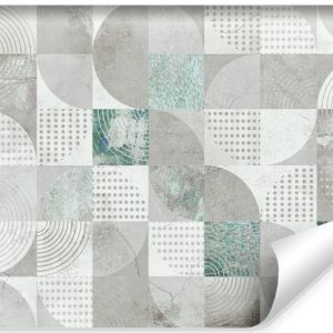 Fototapeta Wzór Geometryczny Na Betonie 90x60cm 308232
