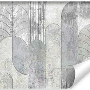 Fototapeta Wzór Geometryczny Na Betonie Mural 135x90cm 173269