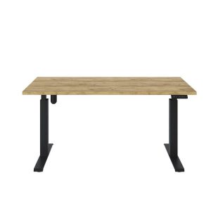 KOLM Biurko elektryczne z regulacją wysokości Dąb Craft 138 x 80cm 728975