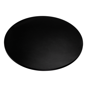 KOLM Blat laminowany czarny okrągły fi 50 cm do biurka, stołu, stolika 729644 KOLM Blat laminowany czarny okrągły fi 50 cm do biurka, stołu, stolika 729644