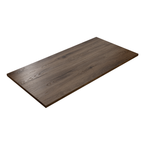 KOLM Blat laminowany dąb czekoladowy 138 x 68 cm do biurka, stołu 729639