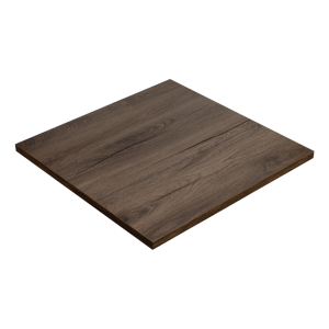KOLM Blat laminowany dąb czekoladowy 68 x 68 cm do biurka, stołu, stolika 729675