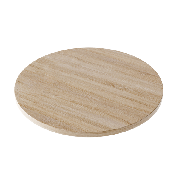 KOLM Blat laminowany dąb sonoma okrągły fi 68 cm do stołu, stolika 729650