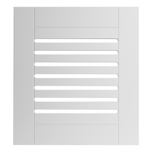 KOLM Drzwiczki ażurowe MDF lakier półmat Białe 43,5 x 29,4 cm 729688 KOLM Drzwiczki ażurowe MDF lakier półmat Białe 43,5 x 29,4 cm 729688