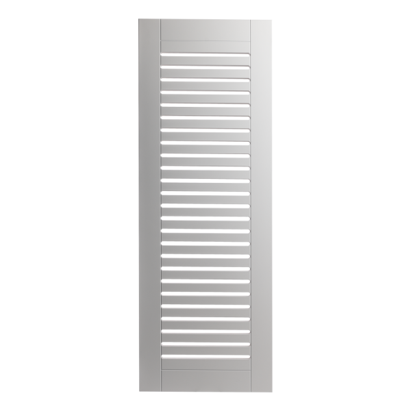 KOLM Drzwiczki ażurowe MDF lakier półmat Białe 72 x 29,4 cm 729682