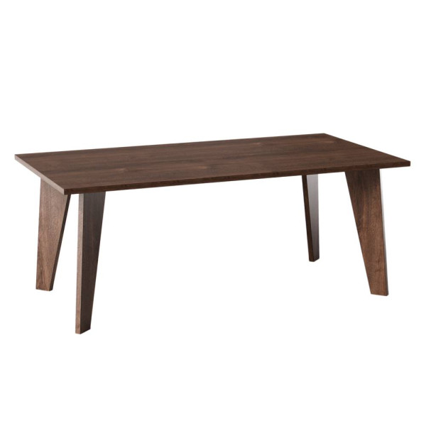 KOLM Stół HOLT 180 x 95 cm do kuchni, salonu, jadalni Dąb Czekoladowy 729717