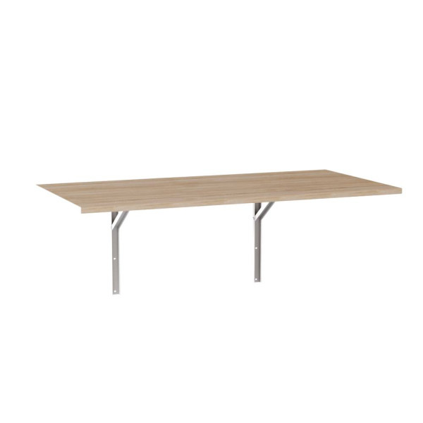 KOLM Stół rozkładany ścienny FLAP 138x68 cm Dąb Sonoma 729605