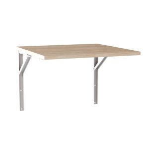 KOLM Stół rozkładany ścienny FLIP 68×68 cm Dąb Sonoma 729611 KOLM Stół rozkładany ścienny FLIP 68×68 cm Dąb Sonoma 729611
