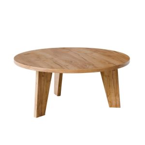 KOLM Stolik kawowy okrągły ELLA Ø90 cm Dąb Craft 729512