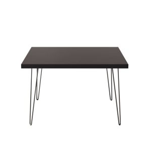 KOLM Stolik kawowy VIDA 68 x 68 cm do salonu, pokoju Czarny 729627 KOLM Stolik kawowy VIDA 68 x 68 cm do salonu, pokoju Czarny 729627