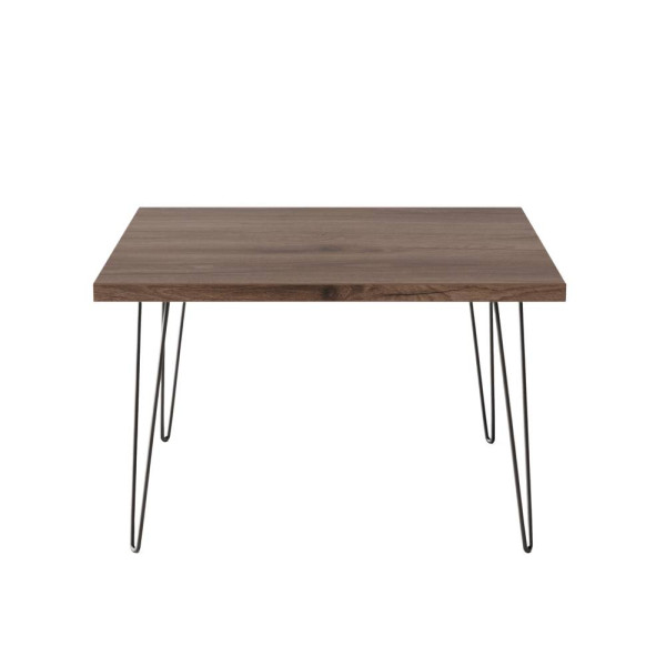 KOLM Stolik kawowy VIDA 68 x 68 cm do salonu, pokoju Dąb Czekoladowy 729628