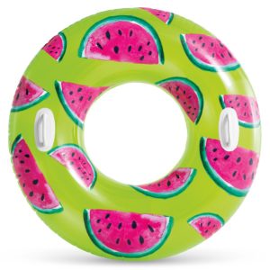 Koło dmuchane do pływania o średnicy 107 cm z uchwytami INTEX 56261 arbuz 566711 Koło dmuchane do pływania o średnicy 107 cm z uchwytami INTEX 56261 arbuz 566711