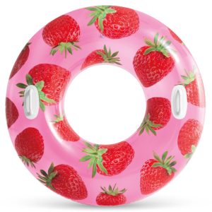 Koło dmuchane do pływania o średnicy 107 cm z uchwytami INTEX 56261 566707 Koło dmuchane do pływania o średnicy 107 cm z uchwytami INTEX 56261 566707