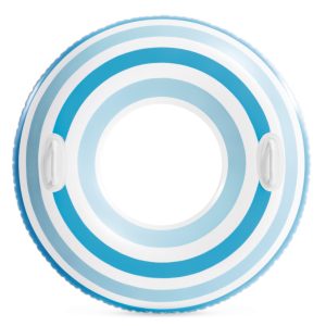 Koło dmuchane do pływania z uchwytem 91 cm INTEX 59256 niebiesko-białe 1021394 Koło dmuchane do pływania z uchwytem 91 cm INTEX 59256 niebiesko-białe 1021394