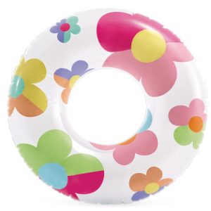 Koło dmuchane plażowe do pływania kwiatki 81 cm Intex 59259-02 653750 Koło dmuchane plażowe do pływania kwiatki 81 cm Intex 59259-02 653750