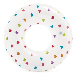 Koło dmuchane plażowe do pływania serca 81 cm Intex 59259-01 653749 Koło dmuchane plażowe do pływania serca 81 cm Intex 59259-01 653749