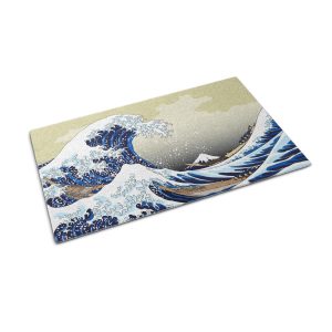 Kolorowa Wycieraczka PrintXXLKanagawa Wielka fala 150×100 cm 180221