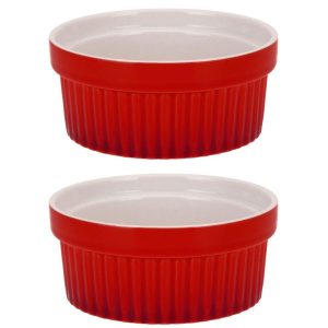 Kolorowe ceramiczne miseczki, kokilki wielofunkcyjne 260 ml – 2szt. 507769